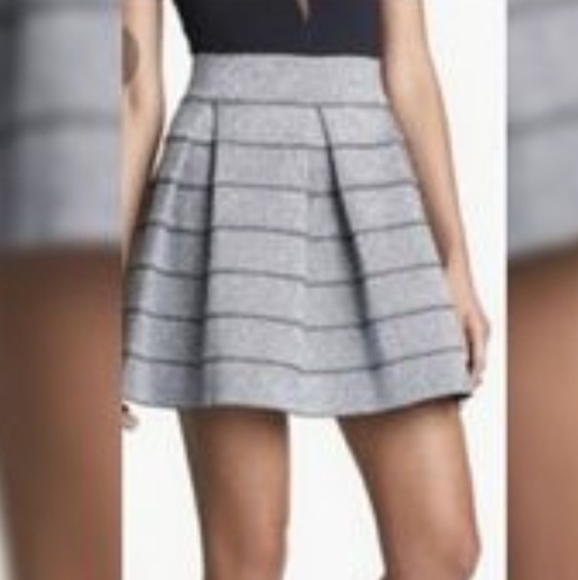 Ginger G metallic sparkle pleated mini skirt sz small *D - Picture 2 of 9